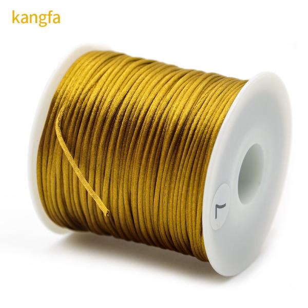 Quality Supply 1mm Korean Silk Thread Necklace Rope for DIY Bracelet Making in Singal Color for sale