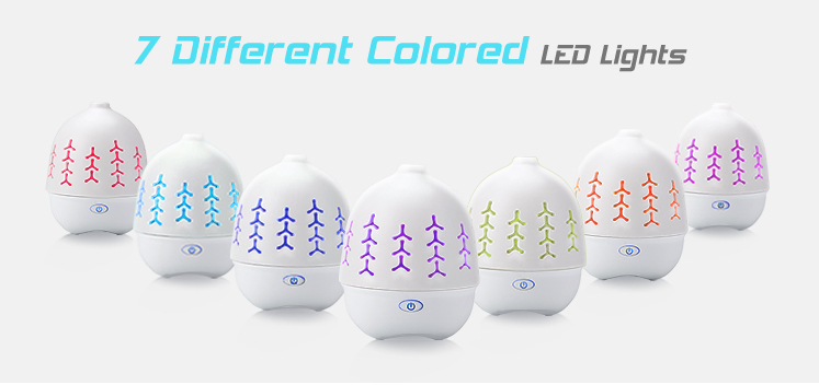 Modern Quiet Personal Mini 70mL Ceramic Aroma Diffuser