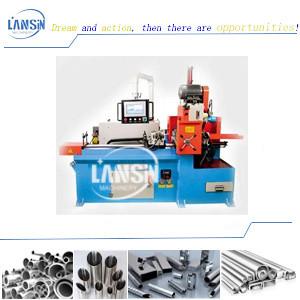 Buy cheap 380V 90W Automatic Tube Cutting Machine Servo Feeding CNC Pipe Cutter product