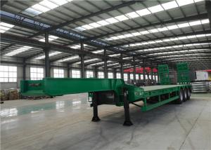 Gooseneck Lowboy Semi Trailer Leaf Spring Suspension With Equalizer Beam