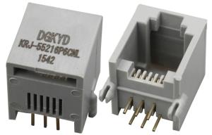 China Single Port 6P6C RJ11 Jack Female for telephone device, USB Hub on sale