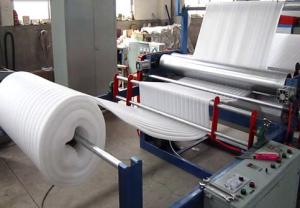 Electrical Energy Saving Epe Foam Sheet Production Line Thickening Machine Air Heater Type