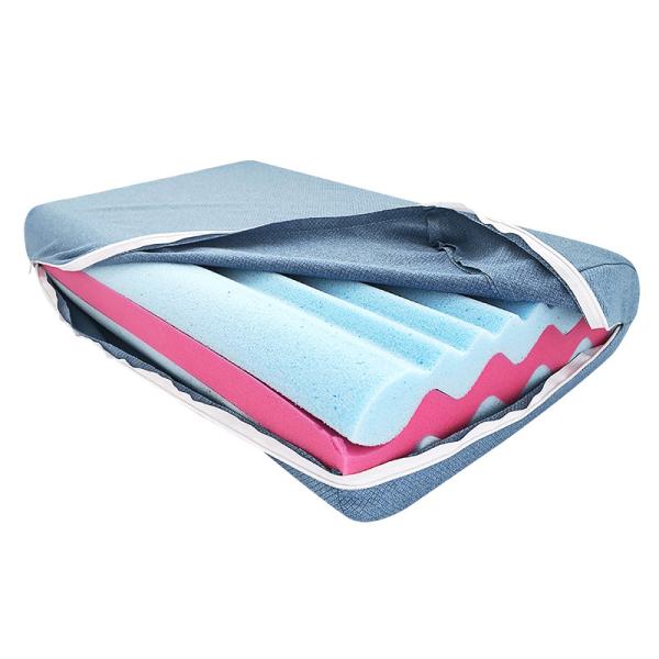 Quality 4 Layer Adjustable Memory Foam Wave Pillow Shoulder And Neck Support\ for sale