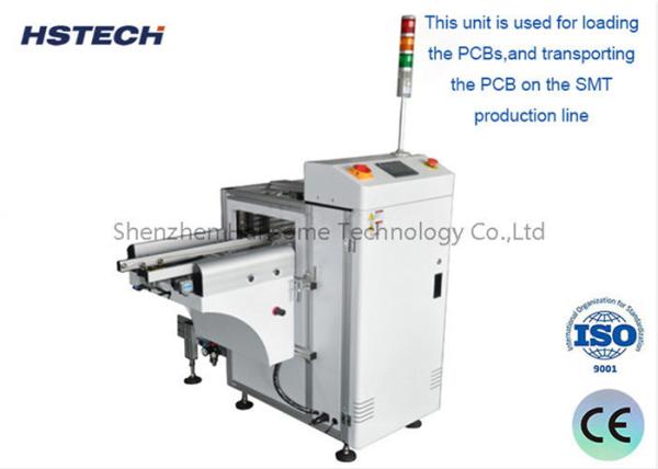 Short Length Touch Screen Control PCB Loader Machine SMEMA Communication for 90