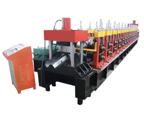 Quality 10 - 30m/min Highway Guardrail Forming Machine roll forming equipment 11KW for sale