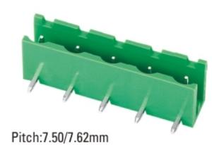 Buy cheap Plug-Terminal Block socket closed straight pin Pitch:7.62mm / 0.3 in product