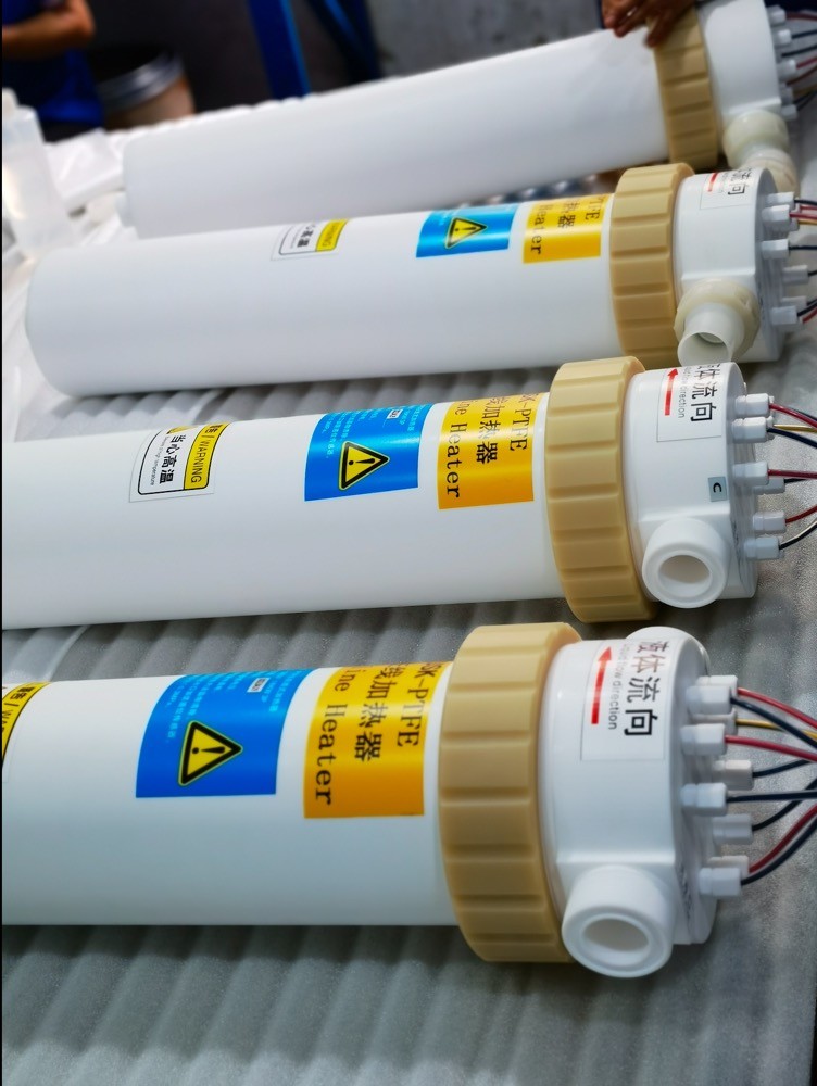 210C Inline Chemical Heater Unmatched Semiconductor Process Inline Fluid Heater