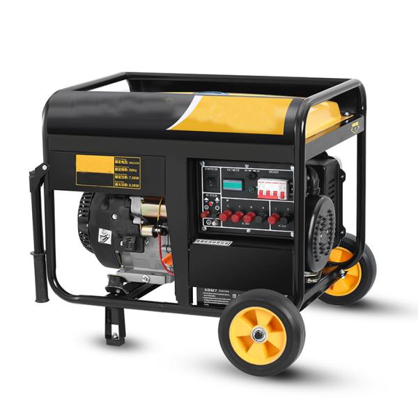 Quality Low Vibration Low Noise 220V 380V Portable Generator Set Low Fuel Consumption for sale