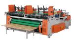 Semi Automatic Folder Gluer Machine / irregular Carton Box Folding Machine
