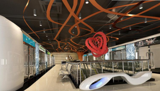 (1) Aluminum Forging Heat sink LED Ceiling Mounted Light (2) 100W~200W LED Ceiling Mounted Light