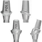 click to enlarge Astra OsseoSpeed® Titanium Temporary Abutment Implant Compatible 3.5-4.0mm(Aqua)/ 4.5-5.0mm(Lilac)