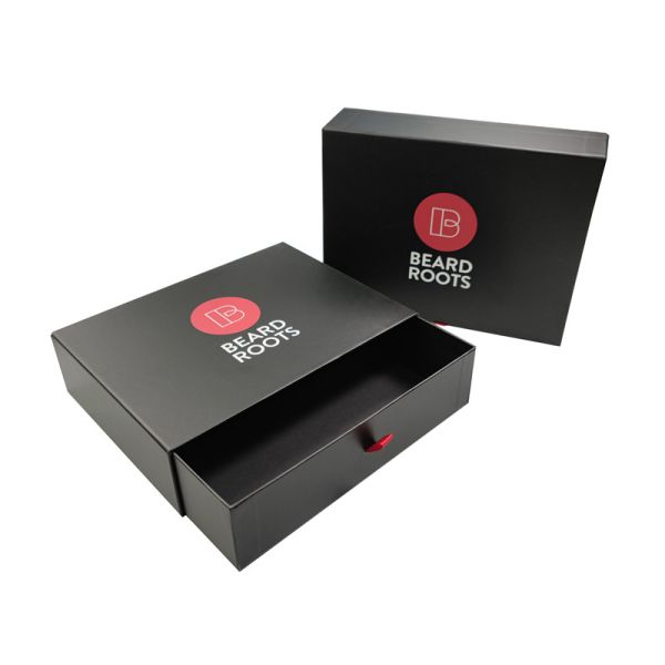 Black Logo White Box for Hair Accessories Brush Device Custom Size and Order Accepted
