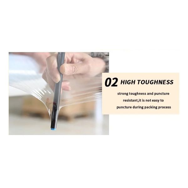 Manual LLDPE pallet stretch film plastic furniture wrap With Rotating Handle Dispenser