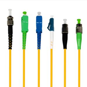 China FTTH Singlemode Duplex Fiber Optic Jumper Cable Low Insertion loss on sale