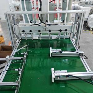 Buy cheap Customized Automated Adhesive Dispenser 600x600 Panel Assembly Machine product