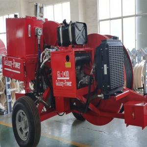 China Pulling  Cable Single Conductor Earth Wire Tensioner Stringing Machine on sale