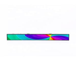 23.1 Inch Stretched Bar Lcd Display Customized Color 1920x540 Max Resolution