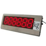 Truck Scale LED Display Featuring 30-200mm Digit Height and Segment Type