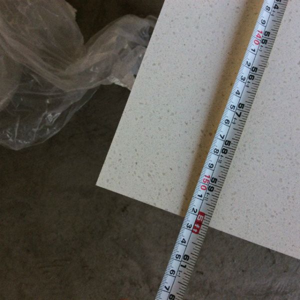 Solid Surface Engineered Stone Countertops , Durable Bathroom Vanity Tops