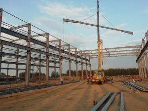 Pre-engineering industrial design Portal Frame Heavy Duty Steel Structure Factory Building