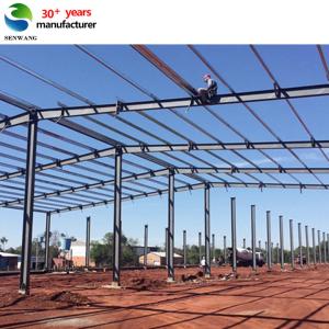 Quick Build Pre-Engineered Portal Frame Steel Structure Warehouse Light Steel Structure Prefab House Home