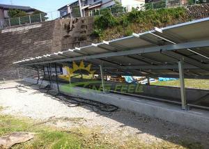 Buy cheap OEM Solar Panel ballasted solar racking Anodizing Surface product