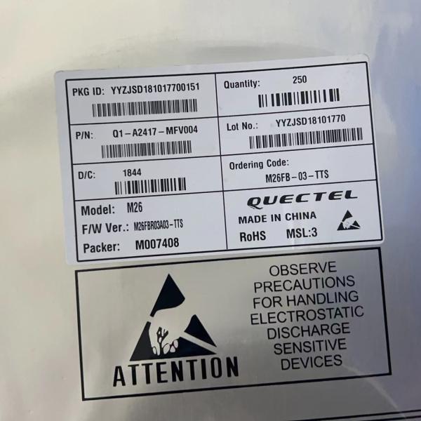 Quality M26 GSM GPRS Module LCC Type Ultra-Small Quad-Band LCC Encapsulated for sale