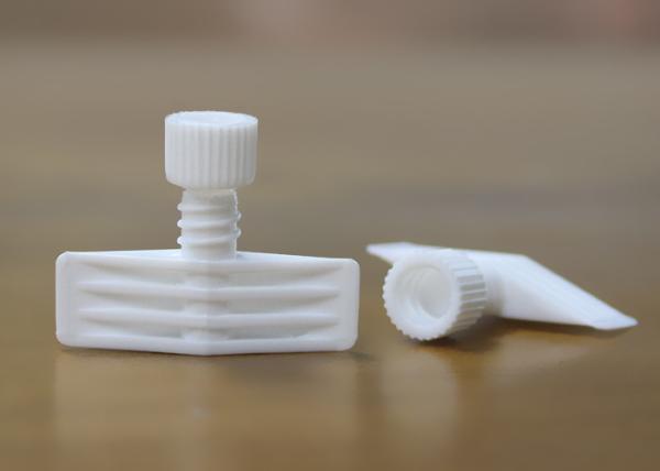 Quality HDPE Twist Spout Cap All In One Out Diameter 5.4mm / Plastic Bottle Spout Cap for sale