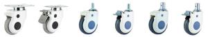 Buy cheap Medical Casters Hospital Furniture Bed Wheels 5 Inch Double Long Lever Central Control product