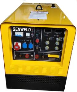 Buy cheap 400A Diesel Welder Generator , Engine Driven Welding Machine With Dual Operator Capabilities product