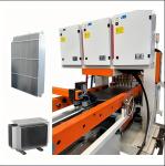 A fully automatic transformer heat sink production line using mechanical arms