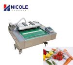 Continuous Air Tight Vacuum Packing Machine Automatic Chain Rolling Customized
