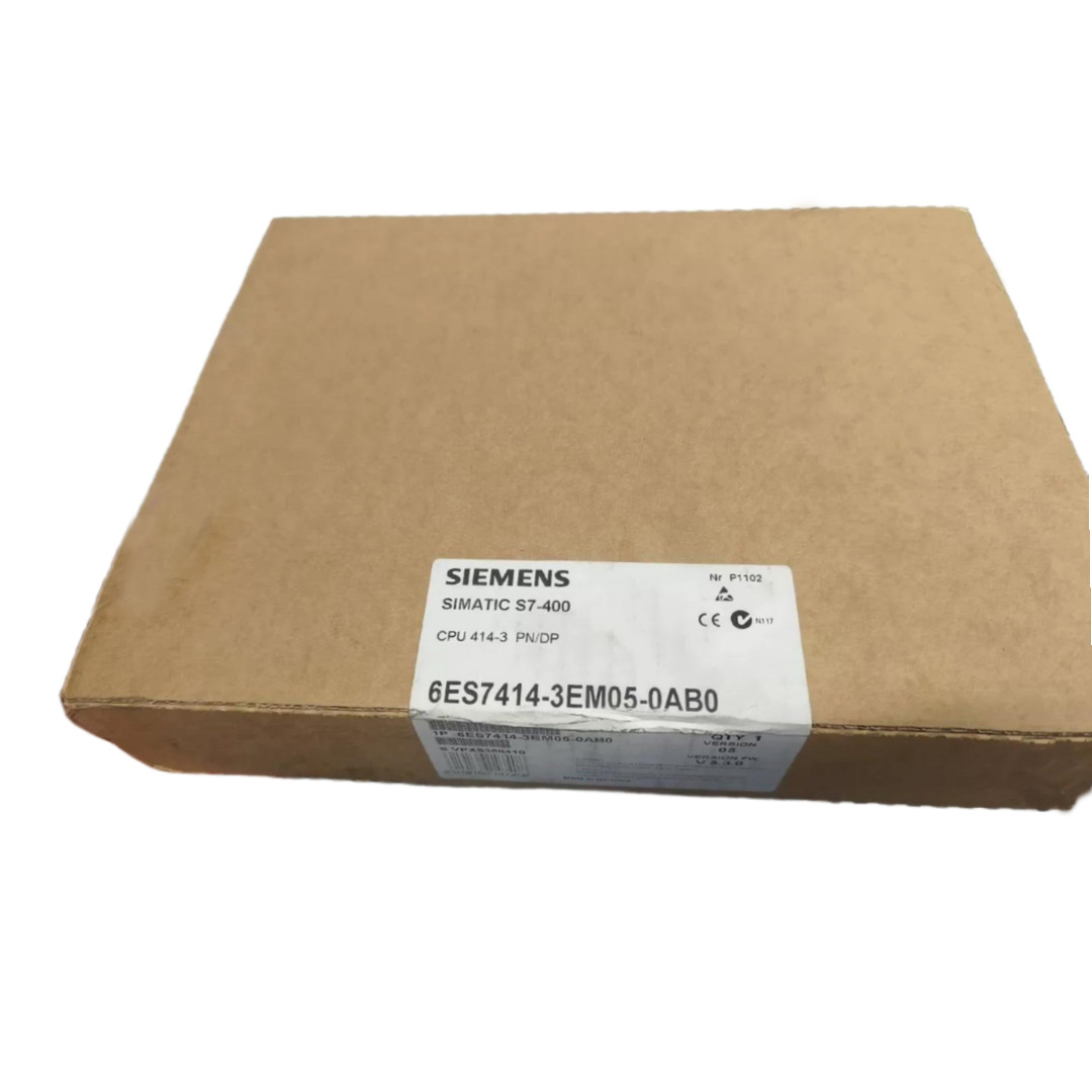 SIEMENS SIMATIC PLC S7-400 6ES7414-3EM05-0AB0 CPU414-3 PN/DP Central processing unit with