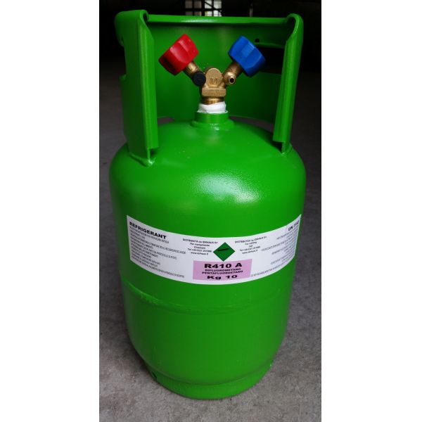 99.99 R 410a Refrigerant 25 Lb Tank 11.3KG 25 Lb 410a Refrigerant