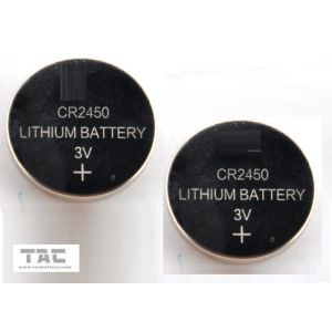 Buy cheap CR2450 3.0V 600mA Li-Mn Primary Lithium Coin Cell Buttery for Clock Memory Card product