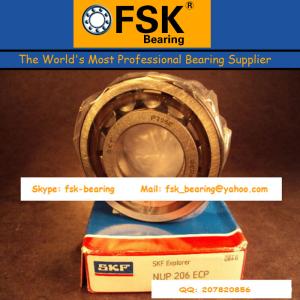 Single Row  Cylindrical Roller Thrust Bearings for Girder Elevator NUP206ECP NJ206ECP