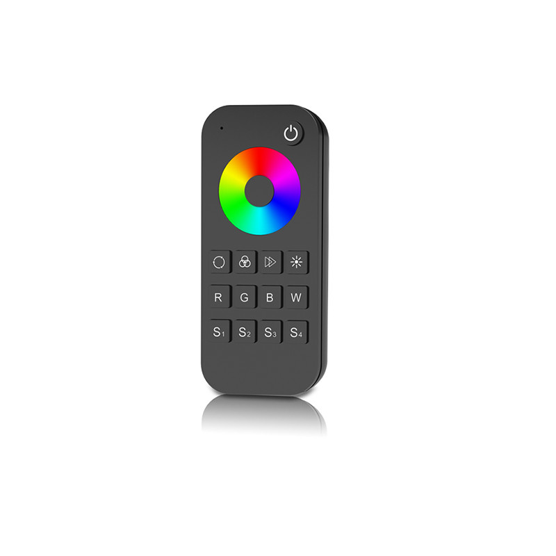 4 Zone RGBW LED Controller , Led Dimmer Touch Panel With Remote Control