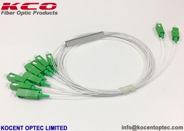 Quality SC/APC LC/APC 2*8 2x8 Fiber Optic Splitter Singlemode G657A2 FTTH FTTA for sale