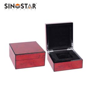 China For Storage and Display Watch Organizer Box Inside Material Beig Color or White Velvet on sale