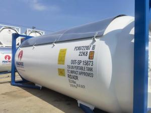 ISO Tank Bulk R404A Refrigerant Gas 404a  Disposable Cylinders
