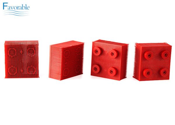 Quality 130297 Propack Thin Nylon Bristle Vector 5000 Red Round Foot Block for sale