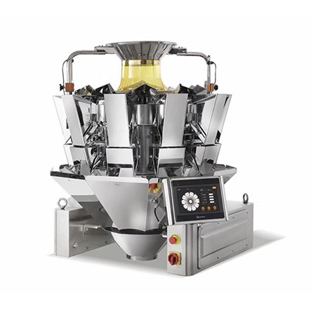 Snack Multihead Weigher Machine , 10 Hoppers Weighing Machine For Food
