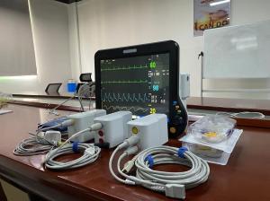 15 Multi Parameter Modular Patient Monitor Anti ESU Anti Defibrillator