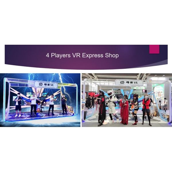 Multiplayers 9D VR Express Shop VR Shooting Simulator 42 Games