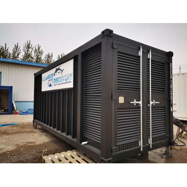 40ft Shipping Container Swimming Pool Outdoor with Durable Corten-A Structure and Plywood Floor