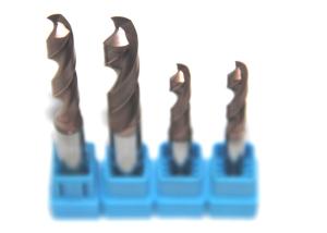 China Cemented Tungsten Carbide Drill Bits For Hardened Steel Metal 3D Coating on sale