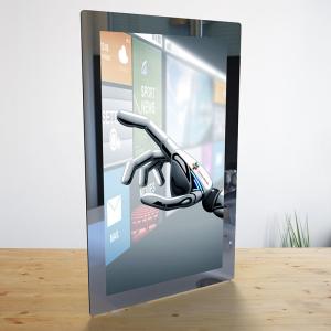 Buy cheap 32'' Multi Points ITO Glass Touch Screen Wall Mirror 500cd/M2 Brightness product