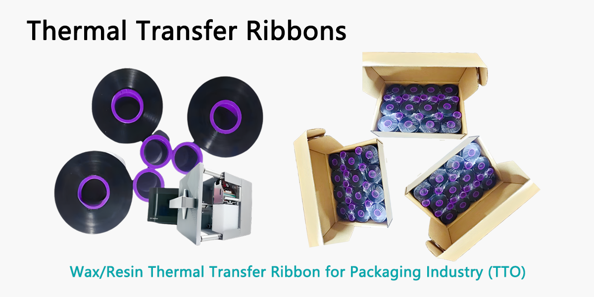 Premium Wax Resin Thermal Transfer Ribbon - 33m TTO Ribbon (55mm x 600m) for Versatile Printing Needs IWR55600 OWR55600