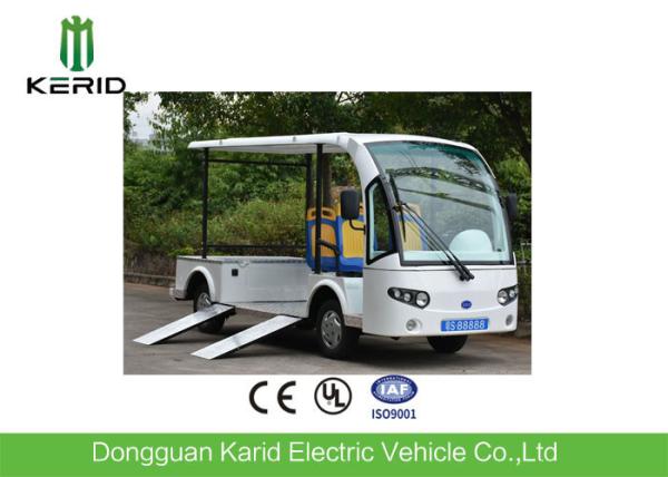 Mini Dimensions Modified Utility Pick Up Cart With Foldable Ramp For Wheel Chair