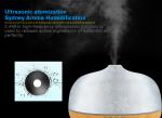 300ml 7 Color Changing 3D Glass Ultrasonic Diffuser
